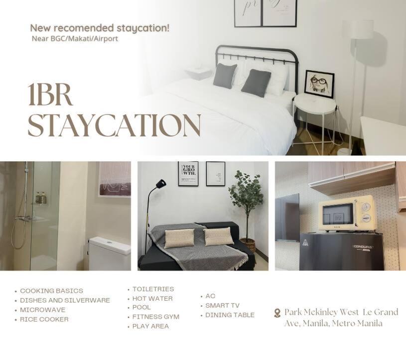 New And Modern 1br In Mckinley Near Bgc, Airport Manila