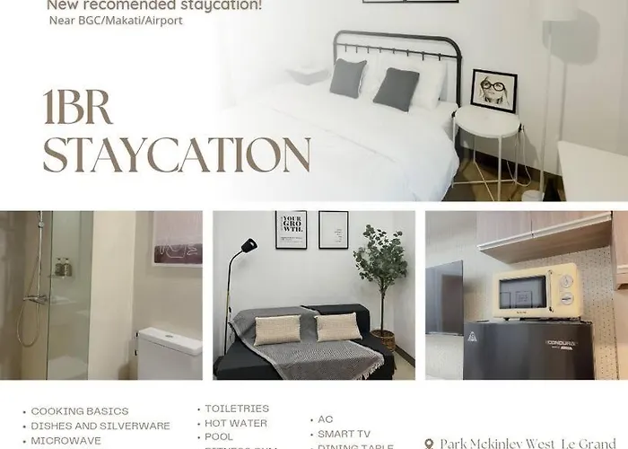 New And Modern 1Br In Mckinley Near Bgc, Airport